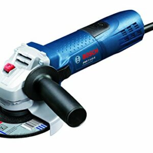 Bosch Professional GWS 7-115 E Winkelschleifer 115 mm, 720 Watt mit Wiederanlaufschutz, 6-stufige Drehzahlvorwahl in Karton, 0601388203